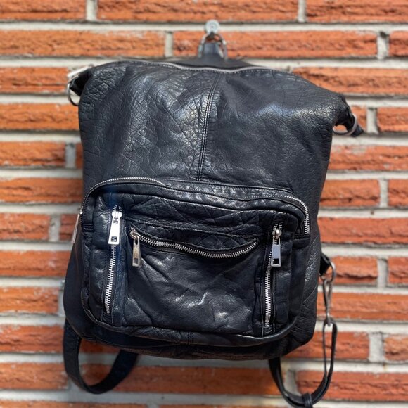 Handmade Washed Leather 2 in 1 Bag - Picture 6 of 7